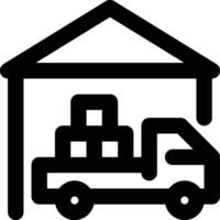 Supplier, Vendor, Producer Outline Icon vector