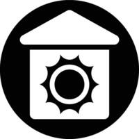 Building Insulation, Thermal Insulation, Insulation Glyph Solid Icon vector