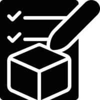 Ordering, Input Order, Supply Order Glyph Solid Icon vector
