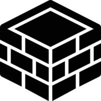 Foundation, Construction, Building Glyph Solid Icon vector