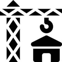 Construction, Engineering, Building Glyph Solid Icon vector