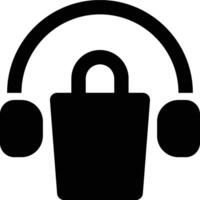 Customer Service, Call Center, Support Glyph Solid Icon vector