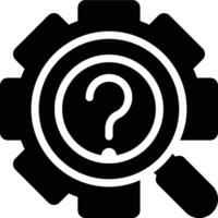 Research Development, Predictive Analysis, Prediction Glyph Solid Icon vector