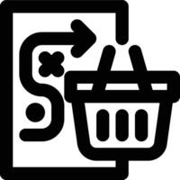 Retail Strategy, Retailing Strategy, Retailer Strategy Outline Icon vector