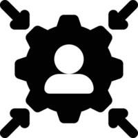 Personalization, Personalize, Customer Personalization Glyph Solid Icon vector