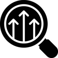 Competition Analysis, Competitive Analysis, Competitor Analysis Glyph Solid Icon vector