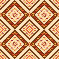 American native ethnic pattern. Indigenous style embroidery and african pattern concept. Design for fabric, background, abstract, red, yellow, orange, brown. vector