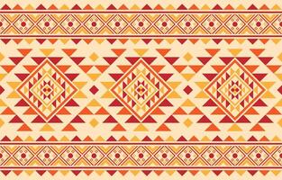 American native ethnic pattern. Fabric embroidery concept. Design for indigenous style, african, boho, carpet, ikat, tribal, native pattern. vector