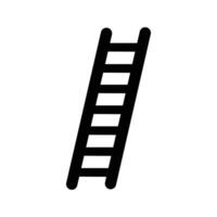 Ladder silhouette isolated symbol illustration vector