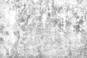 Black dots pattern grunge halftone effect on white background vector