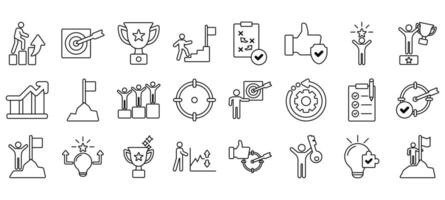Set of Success Icons vector