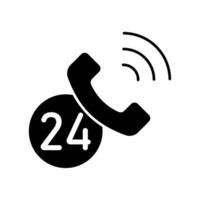 Icon a call center vector
