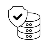 Icon a access, isolated against a clean background. vector