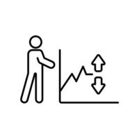 Icon a possible, isolated against a clean background. vector
