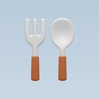 Minimalist kitchen utensils with a modern design on a light background. vector