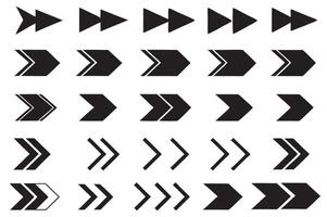 Arrows for User Interface Navigation vector