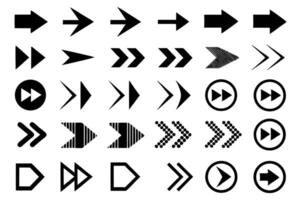 Up and Down Arrows Set vector