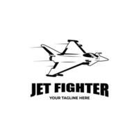 jet fighter logo image illustration vector