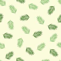 nature leaf seamless pattern background design vector