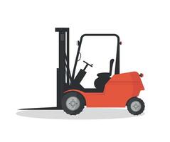 Warehouse loader icon. Transport for moving boxes and crates. Warehouse transport. vector