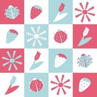 fun colorful pattern vector