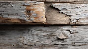 Rustic wood texture with natural imperfections and character photo