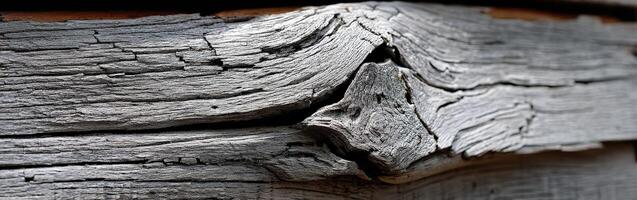 Weathered wood texture reveals rustic charm and history photo