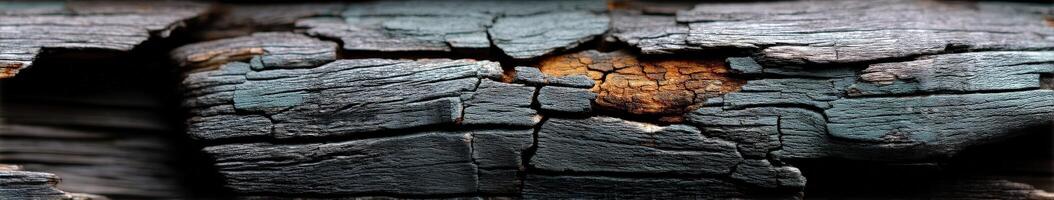 Weathered wooden texture reveals history and charm photo