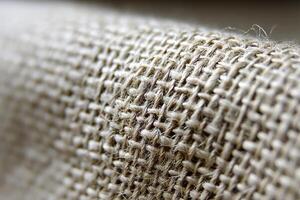 Unique texture of woven fabric creates a natural aesthetic appeal photo