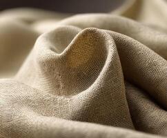 A close up of a beige fabric photo