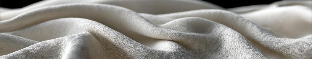 Elegant fabric texture showcasing soft folds and natural drape photo