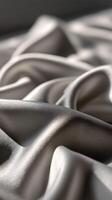 Soft and textured fabric creates an elegant background for design photo