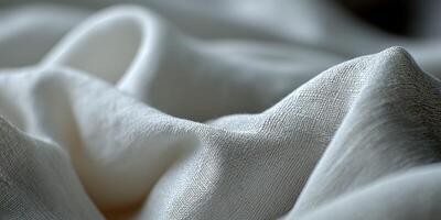 Textured fabric background showcasing gentle folds and light play photo