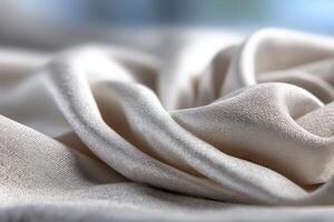 Soft fabric folds create a tranquil atmosphere in a cozy setting photo