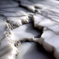 Natural elegance of marble stone showcasing intricate textures and patterns photo