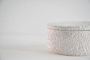 Capacity for, candle on the white surface photo