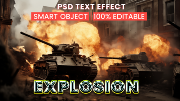Destruction and danger textures define explosion background theme with fire and wreckage in explosion background theme psd