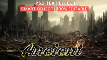 Wrecked hazardous fuel fire in explosion background theme zone with firefighter battling explosion background theme psd