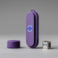 Removable storage pendrive mock up showcasing pen drive mock up for personal tech and software psd