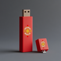 Pen drive mock up setup for personalized pen drive mock up highlighting storage and usb transfer psd