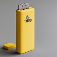 Creative pen drive mock up highlighting the best pen drive mock up ideas for portable data psd