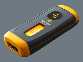 Digital pen drive mock up focusing on clean usb flash drive and polished pen drive mock up finish psd