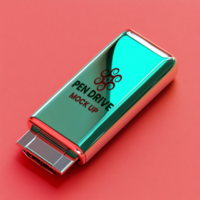 Stunning pen drive mock up used for memory storage with clean pen drive mock up interface psd
