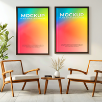 Decorative Wall Frame for Display psd