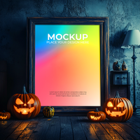 Frame Template in Home Design Style psd