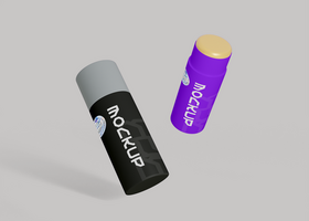 Lip Balm Full Branding Display for Label and Packaging psd