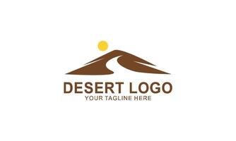 Desert Landscape , logo Design vector
