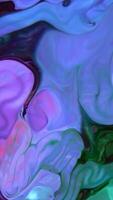 Vertical Color Surface Moving Surface Liquid Paint Art Design Texture video