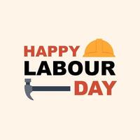Labour Day, symbolizing diverse essential professions vector