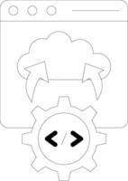 Deployment Coded Design Graphic vector